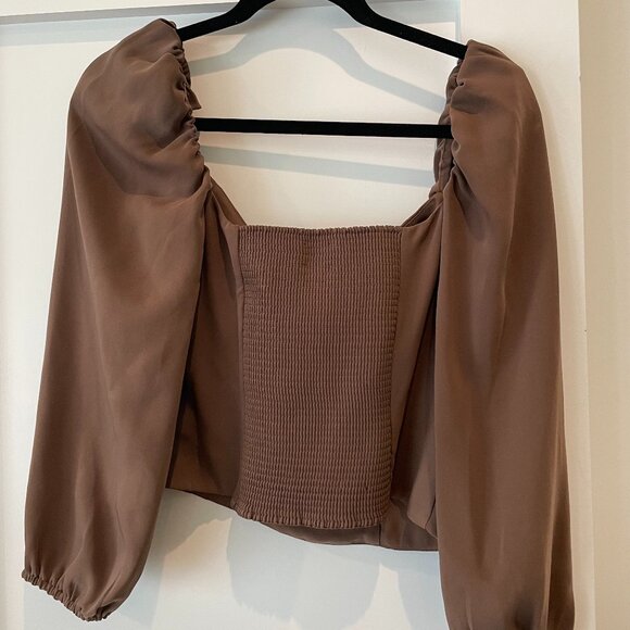 NWT Aritzia Wilfred Novella Blouse - Picture 2 of 5